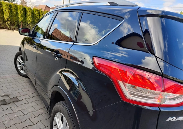 Ford Kuga cena 49999 przebieg: 195000, rok produkcji 2013 z Zawiercie małe 326